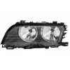 Передняя фара (левая) Темная, TYC для BMW 3 (E46) 1998-2001 - фото 1