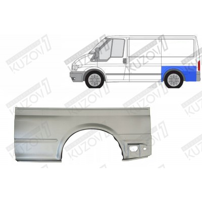 Крыло Заднее (левое) Klokkerholm для FORD TRANSIT 2006-2013 - фото